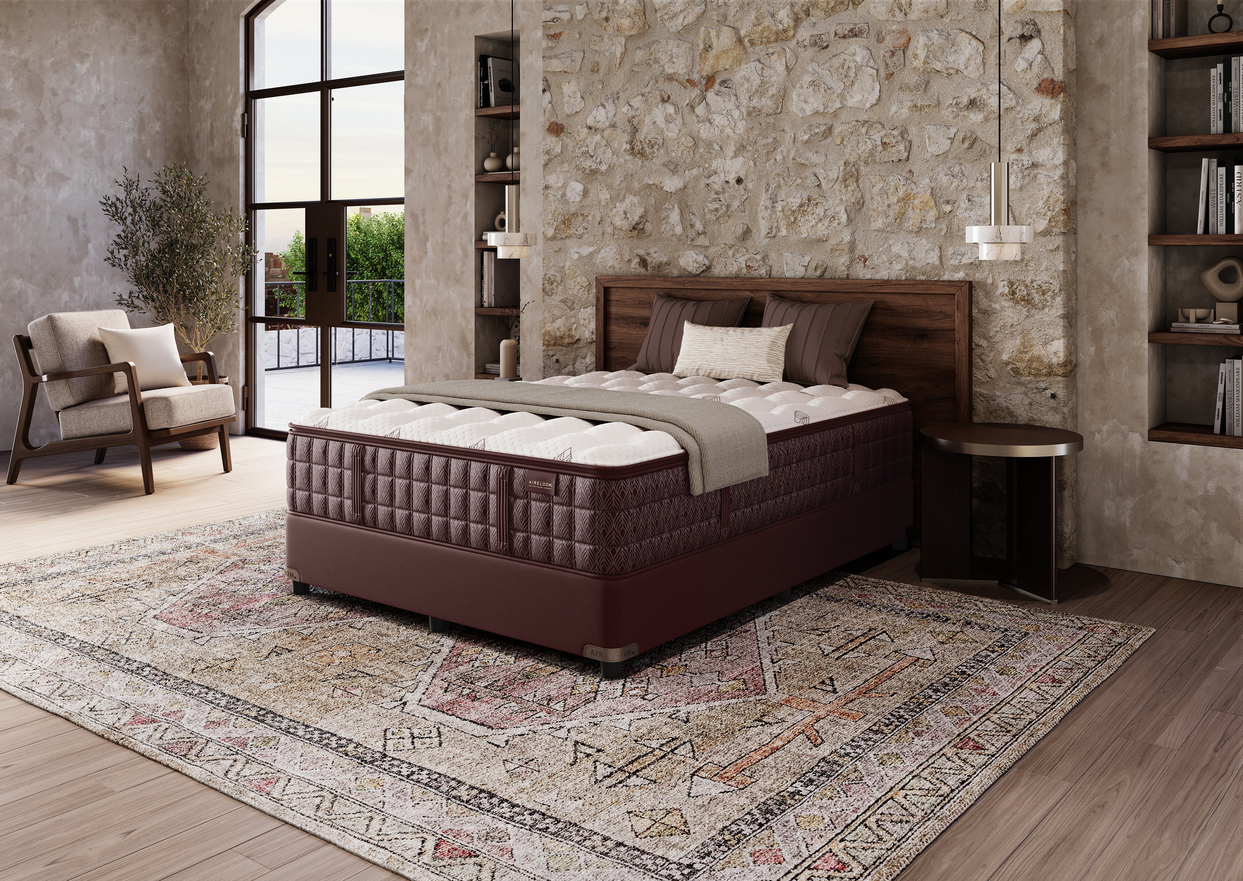 Aireloom® Vintage Reverie Luxetop™ M2 Luxury Firm